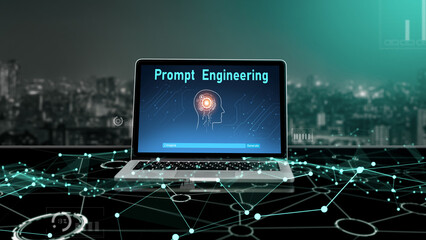 Generative AI virtual assistant tools for prompt engineer and user for ease of engage artificial intelligence AI technology help people to work with generative AI functions by prompting the AI snugly