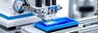 © Tida - Precision Automated Dispensing System - High-tech automated dispensing, precise fluid handling, micro-dispensing technology, industrial automation, manufacturing process