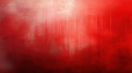 Wall Mural - dynamic interplay of red and white on black background, modern abstract painting