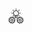 © Shahin - gears idea icon sign vector