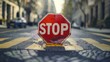 © ZayMO - Segnale di Stop su Strisce Pedonali