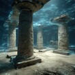 © ZayMO - Rovine sommerse, colonne antiche sottomarine