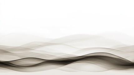 Wall Mural - Abstract graphic design with flowing, soft lines.