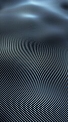 Wall Mural - artitic glowing blue blurred lines pattern with wave effect loop vertical background.