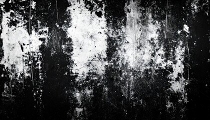 Fototapete - abstract monochrome background shows a heavily textured grunge surface look.