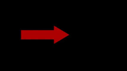 Wall Mural - red arrow going from left to right. motion graphics asset for adding to videos for social media or y