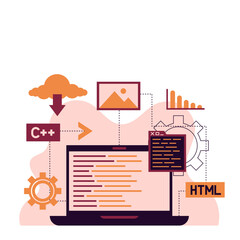 Illustration of Software Development Process