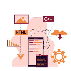 Illustration of Software Development Process