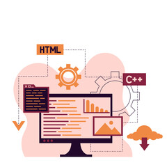 Illustration of Software Development Process