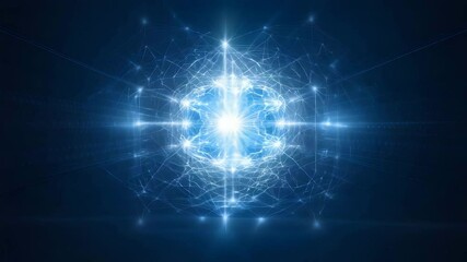 Wall Mural - blue light illuminating a dark room creating a mysterious atmosphere and eerie visual contrast