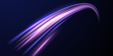 Wall Mural - beautiful light speed line background on black background abstract design vector illustration