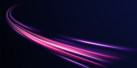 Wall Mural - beautiful light speed line background on black background abstract design vector illustration
