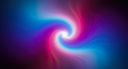 Wall Mural - Abstract Swirling Vortex of Blue Pink Purple Energy Light Background