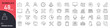 © Icon Fusion  - Workplace related icons set. Including office, team, desk, meeting, productivity, environment, and communication. Editable stroke. outline icons.