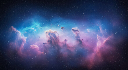 Wall Mural - cosmic nebula space background starry night sky galaxy astronomy universe