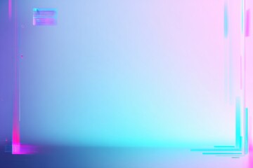 Aufkleber - Gradient Background Featuring Glitch-Style Stickers in a Creative Space Perfect for Digital Design and Art Projects