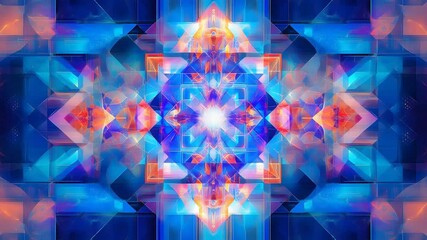 Wall Mural - vibrant and colorful abstract design with swirling patterns and dynamic shapes creating visual harmo