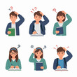 © Famadya - Confused Students Thinking about Homework Questions
