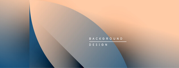 Poster - Abstract gradient background design. Soft color transitions create modern visual effect. Minimalist composition, suitable for digital projects.