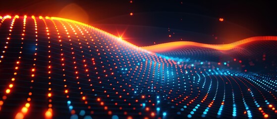 Wall Mural - abstract colorful lights