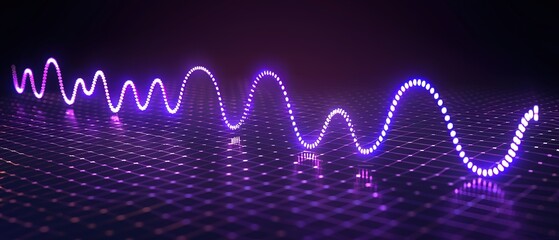 Wall Mural - heart beat cardiogram