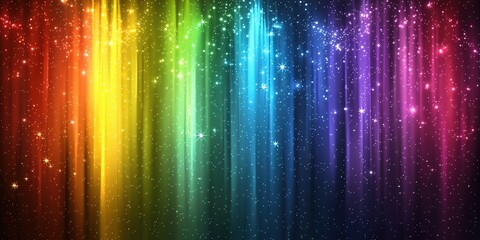 Wall Mural - abstract colorful background with lights