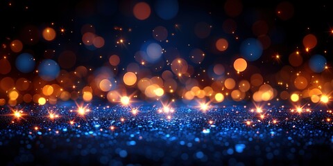 Wall Mural - christmas tree lights