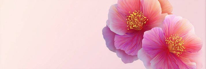 Poster - Minimalist Vesak Card Template Featuring Soft Floral Background With Clean Top Margin Designed for Celebration and Greetings