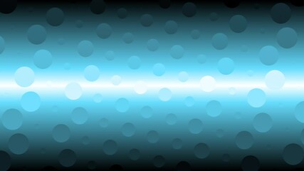 Rotating turquoise underwater bubble pattern