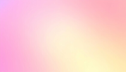 Wall Mural - pastel pink and yellow gradient background