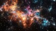 © Hafaiz - Vibrant Cosmic Nebula in Deep Space with Colorful Star Formation