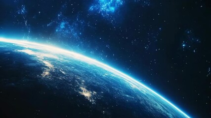 Wall Mural - Space exploration concept, a journey through the cosmos.