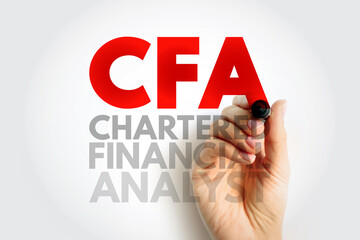 cfa chartered financial analyst - program is a postgraduate professional certification, acronym text