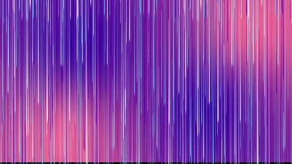 Wall Mural - colorful vertical streaks in purple, pink, and blue tones flow downward in a smooth loop. abstract f