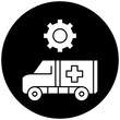 © Silvi - ambulance settings icon design