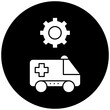 © Silvi - ambulance settings icon design
