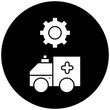 © Silvi - ambulance settings icon design