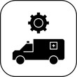 © Silvi - ambulance settings icon design