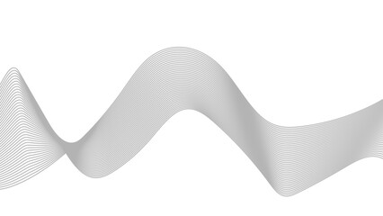 Wall Mural - abstract wave element for design. digital frequency track equalizer. abstract vector background with