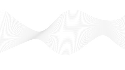 Wall Mural - abstract wave element for design. digital frequency track equalizer. stylized line art background. v