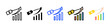 © Zero_wing - Demand Curve Icon Collection With Multiple Styles