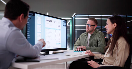 Poster - Latino Accountant Automates Electronic Invoices