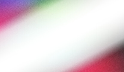 Aufkleber - Abstract diagonal black line with vibrant green and multicolored blurry background.
