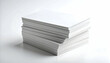 © Aldisatu - Stack of White Paper Sheets on White Background