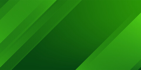Wall Mural - abstract green sporty background template vector with shiny lines and lights. green background with 