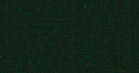 Wall Mural - technology circuit board background.