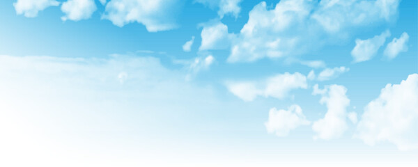 Wall Mural - abstract backdrop air nature view wallpaper landscape. beautiful blue sky image. vector art