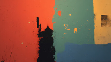Wall Mural - colorful urban wall