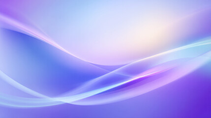 Leinwandbilder - Abstract and visually captivating illustration of a flowing iridescent ribbon or wave in shades of blue, pink, and purple against a gradient background.
