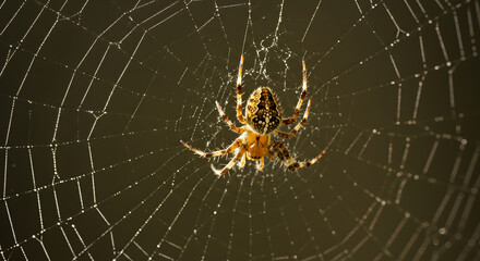 spider on the web